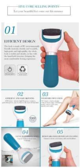 DREWIT STAR Foot Scrubber